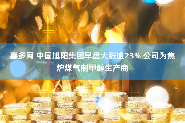 嘉多网 中国旭阳集团早盘大涨逾23% 公司为焦炉煤气制甲醇生产商
